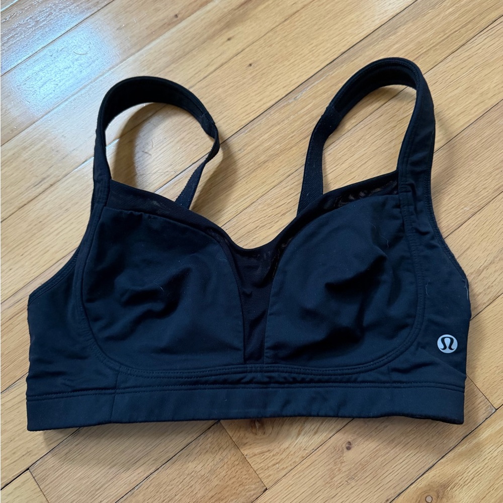 lululemon athletica Black Supportive Sports Bra with Molded Cups